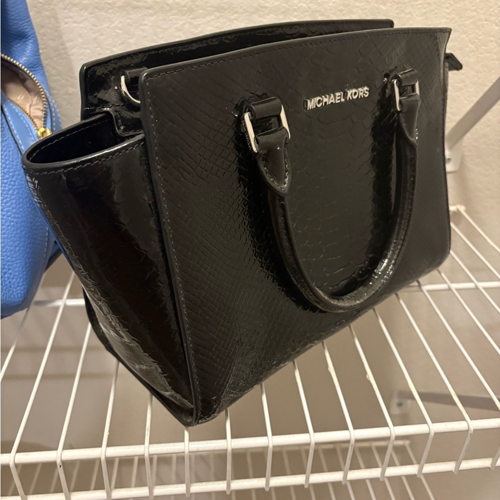 Michael Kors Black Satchel Bag